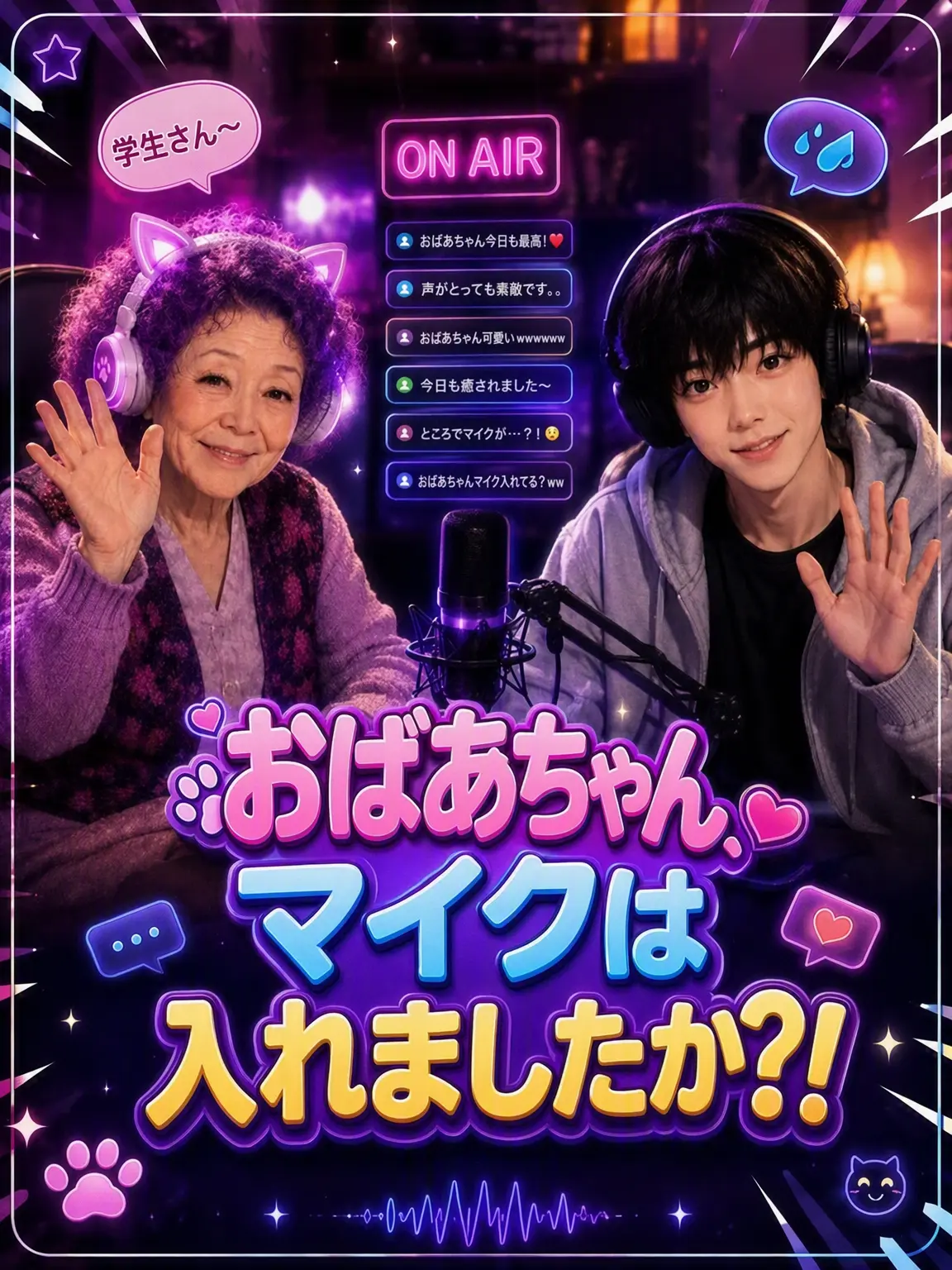 GrandmaLove의 おばあちゃん、マイク入ってます？！