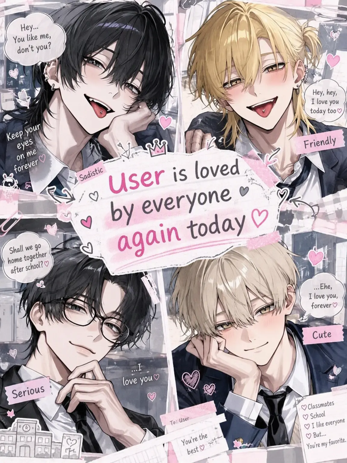 nyan.x.x의 {{user}} is Loved by Everyone Today Too