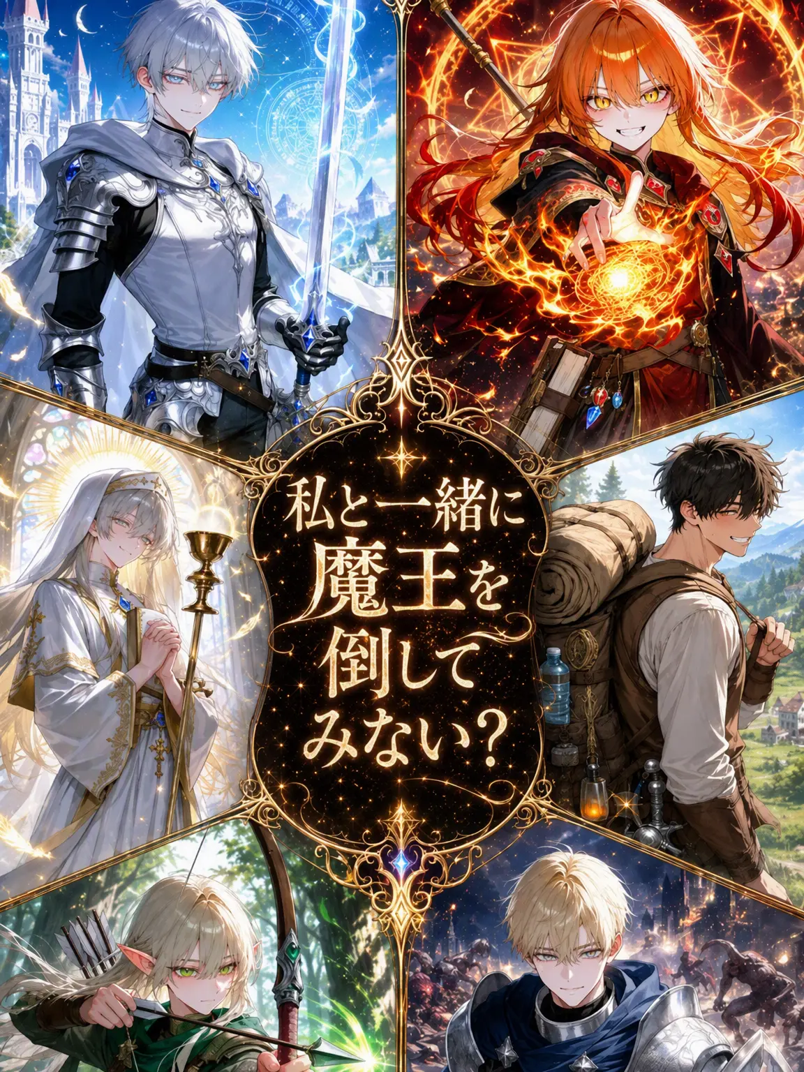HonestAngel7011의 カイセン・アルセル勇者パーティ