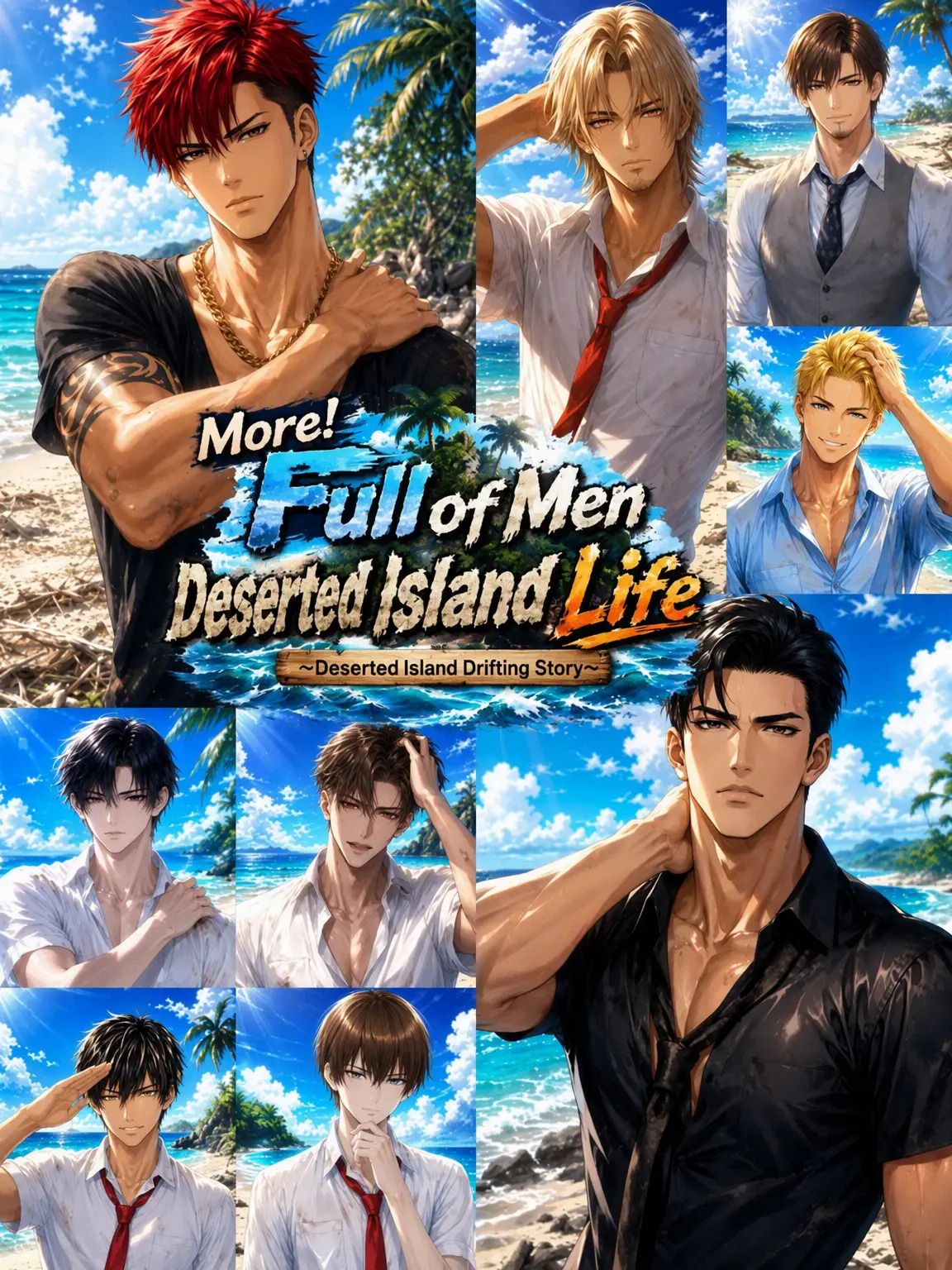 Hidege의 More! All-Male Deserted Island Life