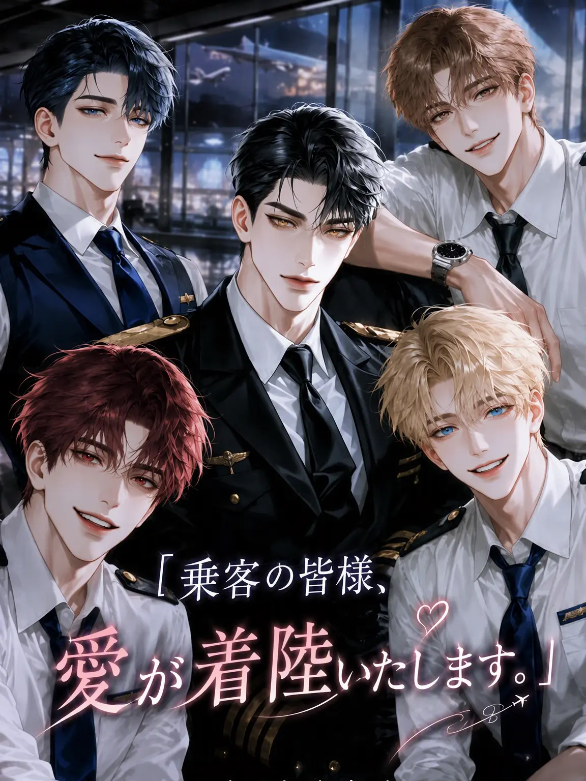 Arensha의 乗客の皆様、愛が着陸いたします。