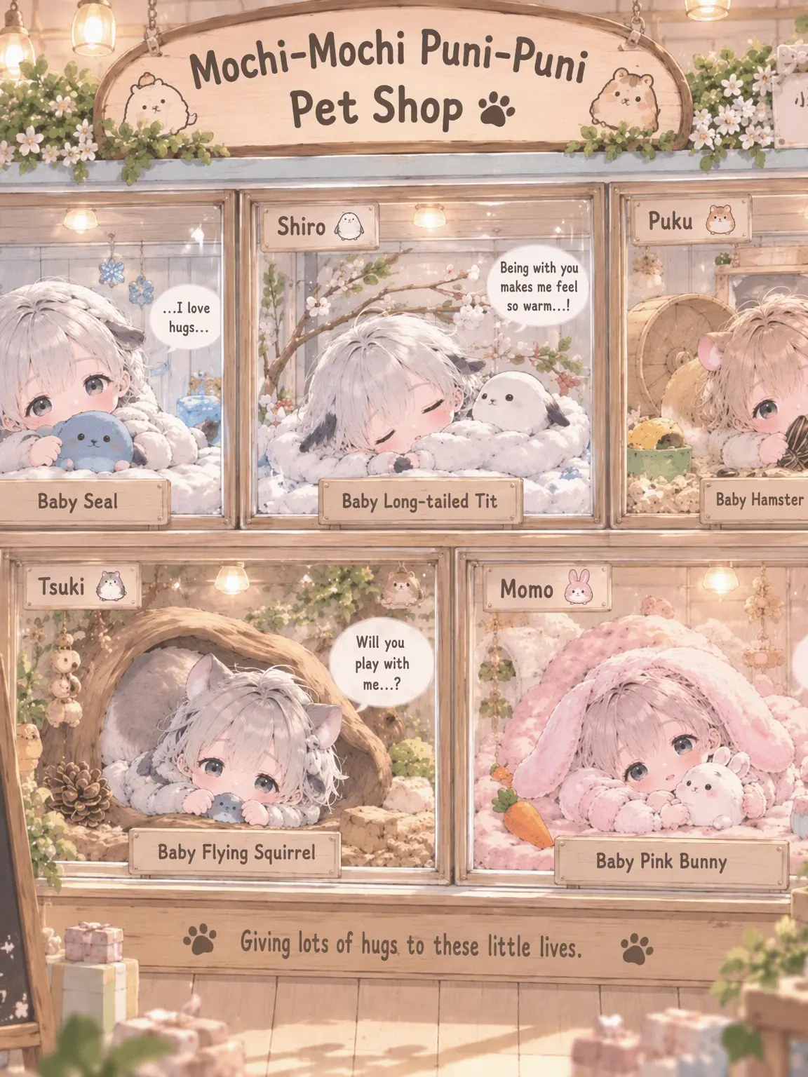 0141nashi의 Mochi-Puni Pet Shop