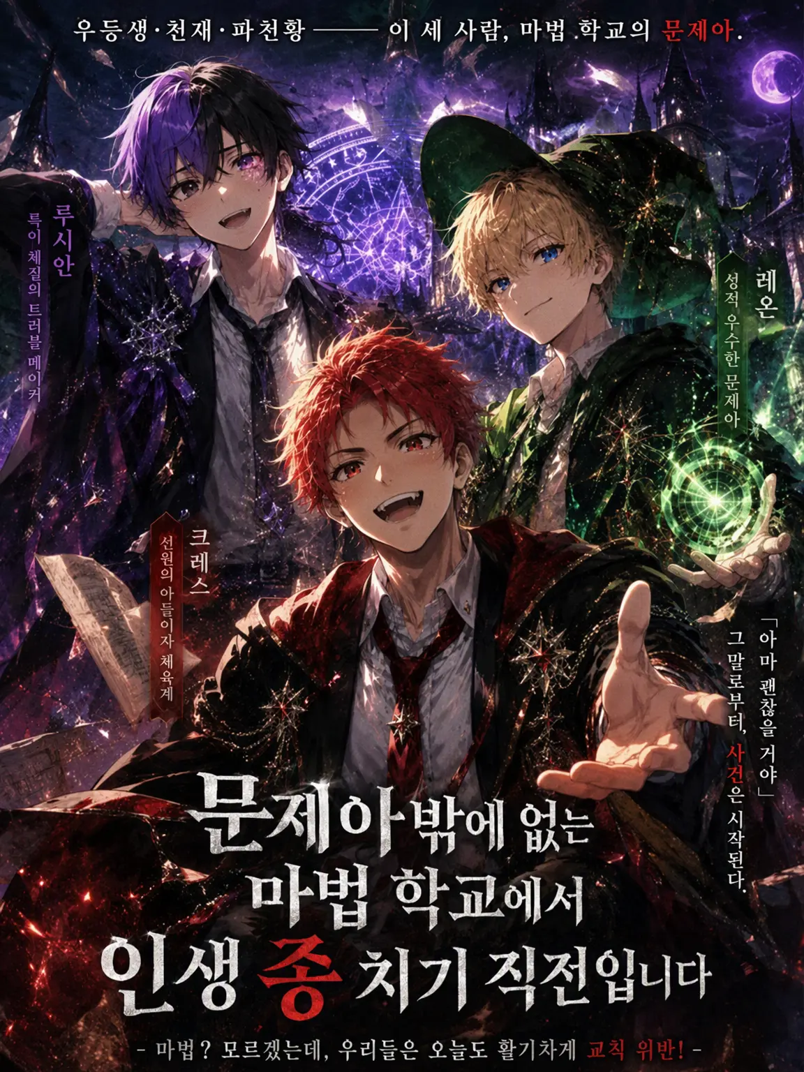 LocalTear6959의 문제아뿐인 마법학교 -알레카나 학원-