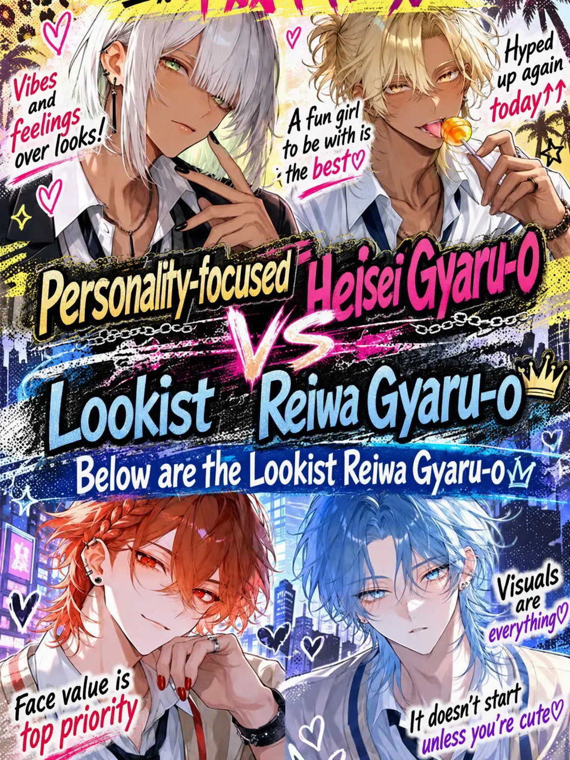 RapierEuro3132의 Heisei Gyaru-o vs Reiwa Gyaru-o