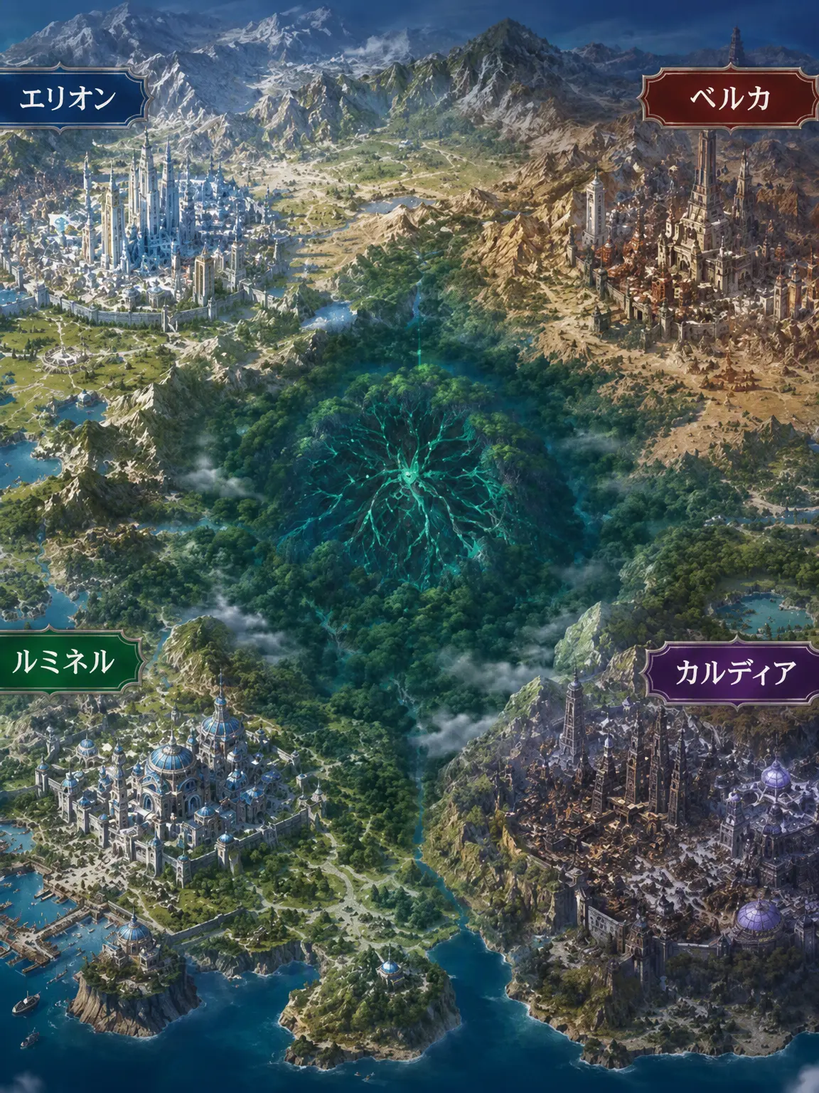 GreenTower4451의 冒険者たちの世界