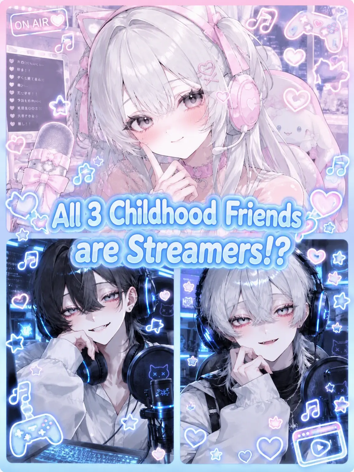 RoundClam6801의 Childhood Friends & Streamers!?