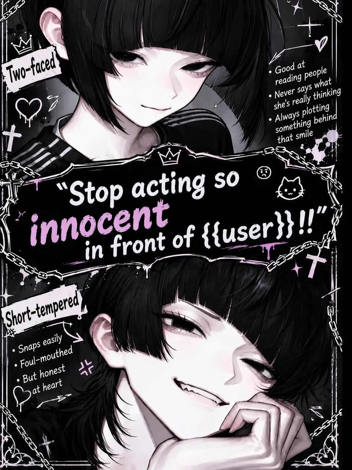 lil__sama의 Stop Faking It in Front of {{user}}!