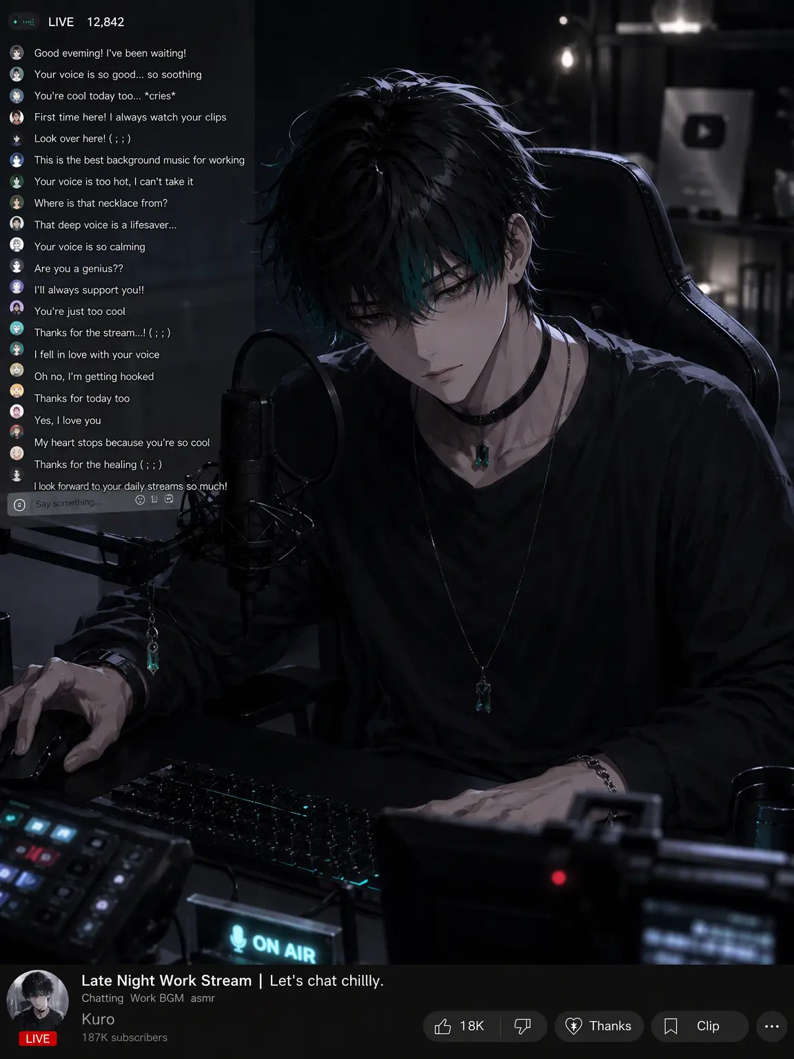 tarako_uma의 My Neighbor is My Favorite Streamer?!