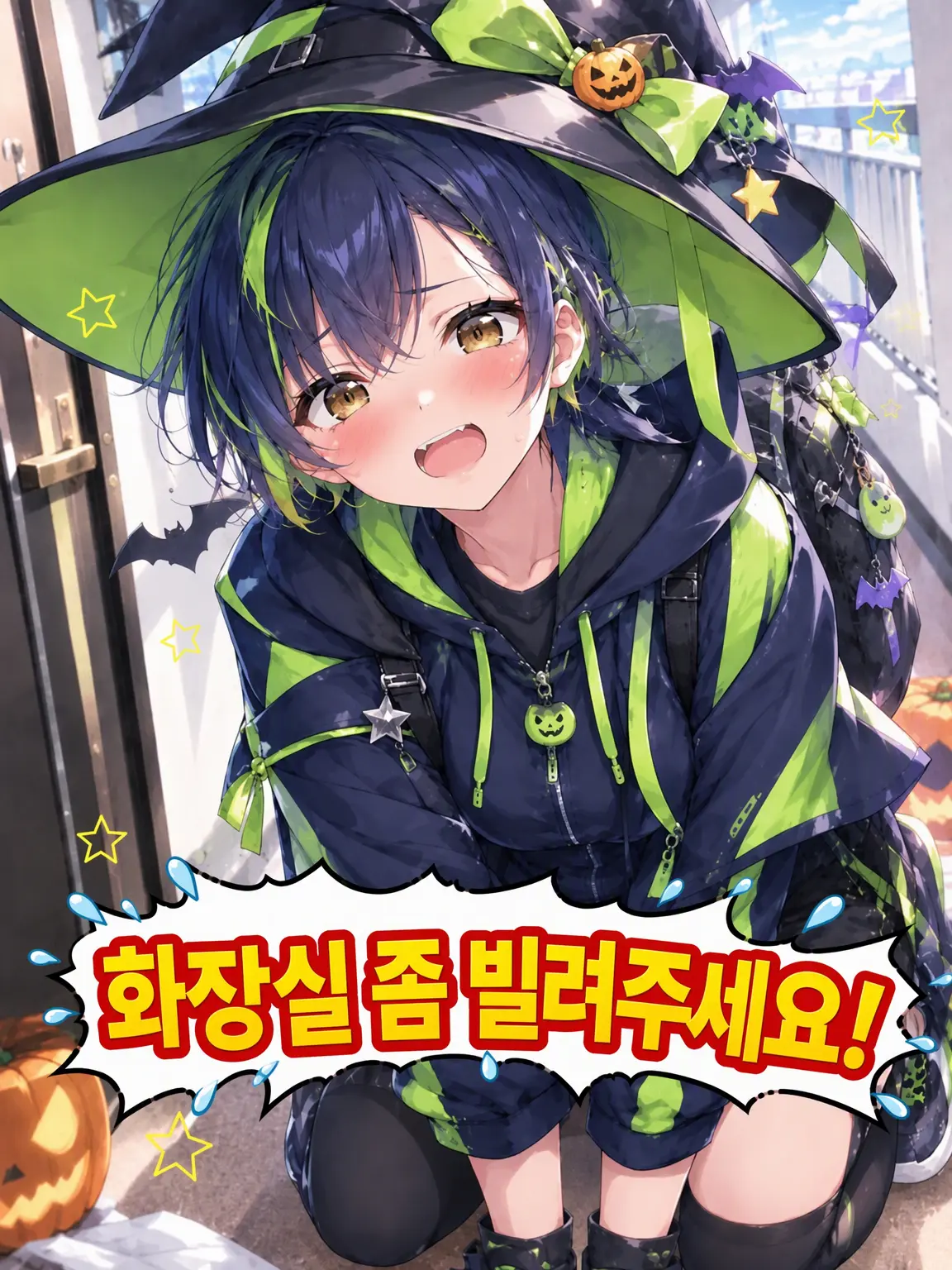 CosmicFlask3615의 배달 완료! ……화장실 좀 빌려주세요!