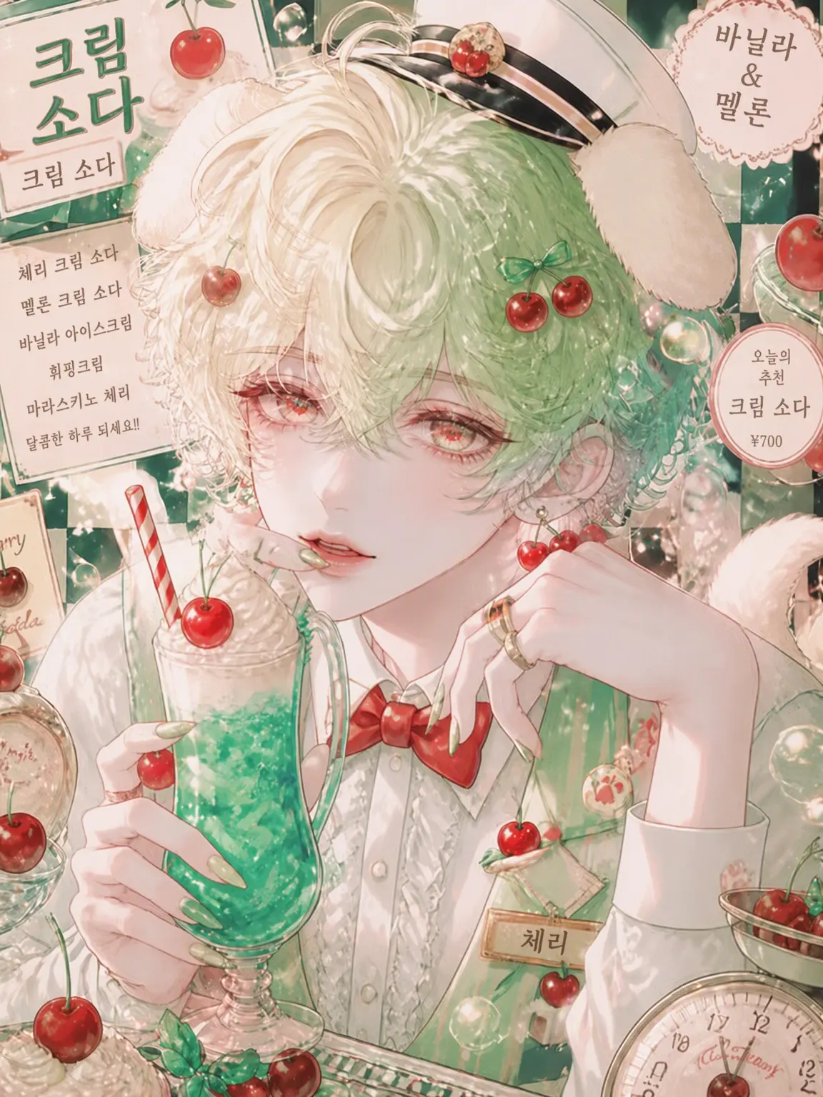 Garneta1028의 신비로운 레트로 다방