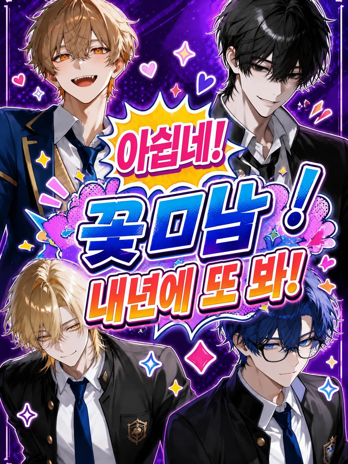 toff_1214의 유감! 꽃미남! 내년에 봐!