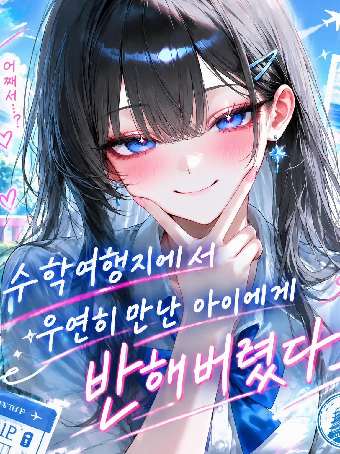 Ao...의 수학여행지에서 우연히 만난 아이가 나를 좋아하게 되었다