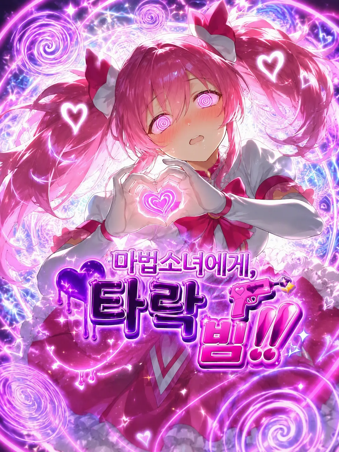 Mio_Mio2222의 마법소녀에게 타락 빔ーー잇!! 🔫