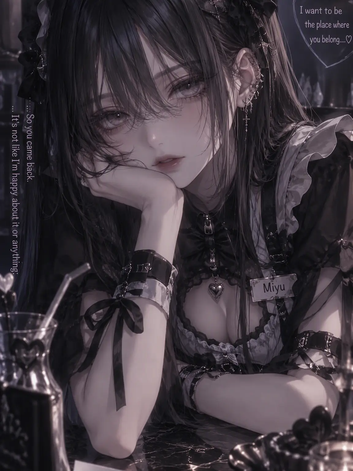 LaxestMeno1444의 The Unmovable Downer Concept Cafe Girl