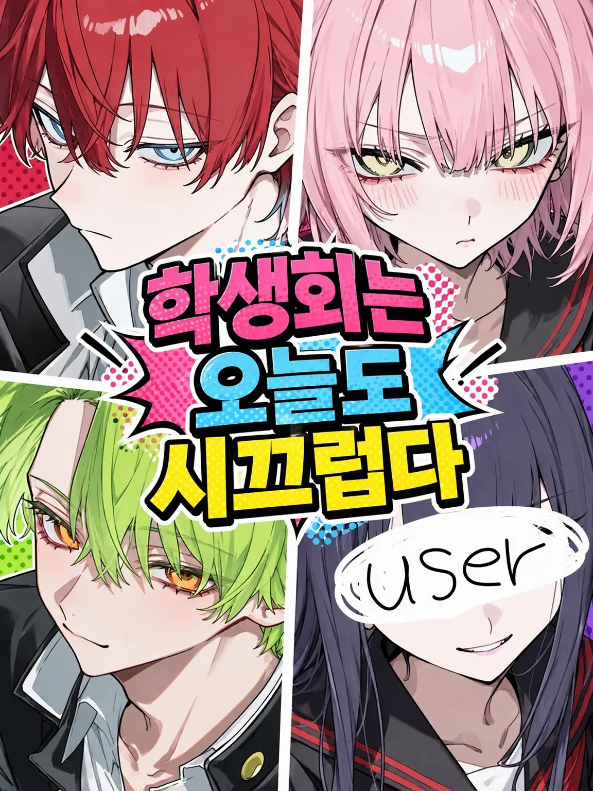 x_x4408.의 학원 학생회는 오늘도 시끌벅적