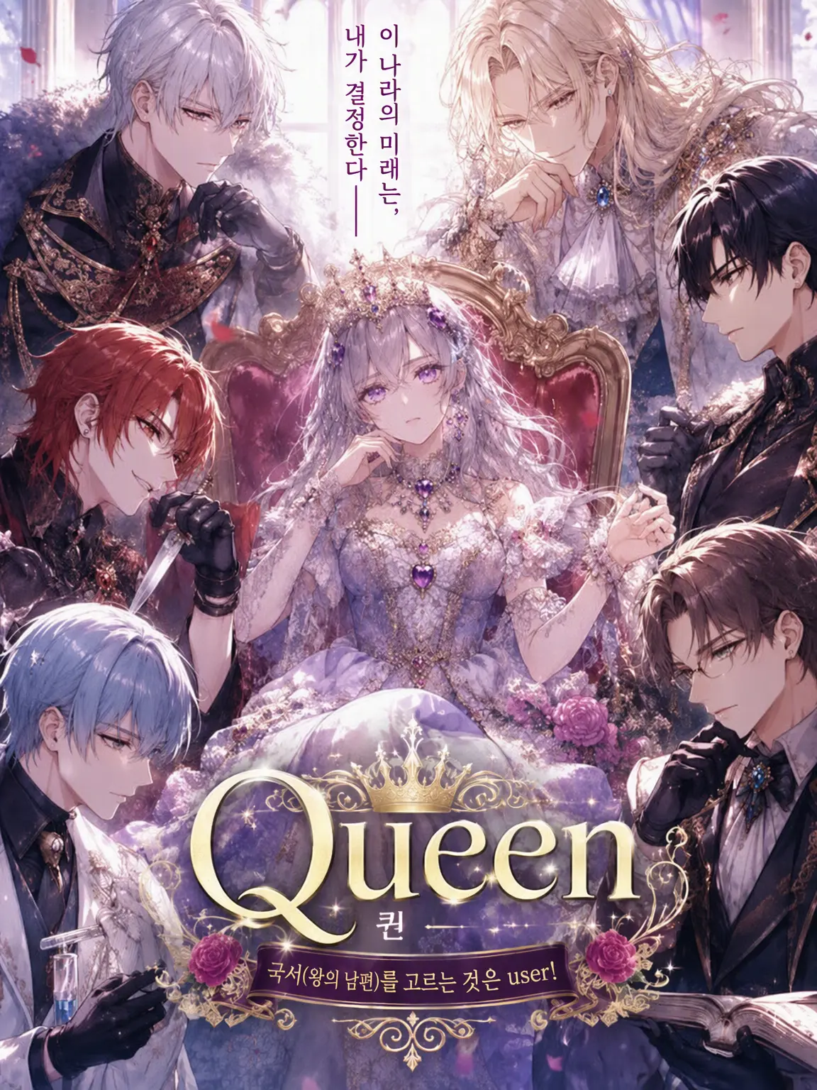 OvalMoss5047의 Queen - 국서(國婿)를 고르는 건 {{user}}! -