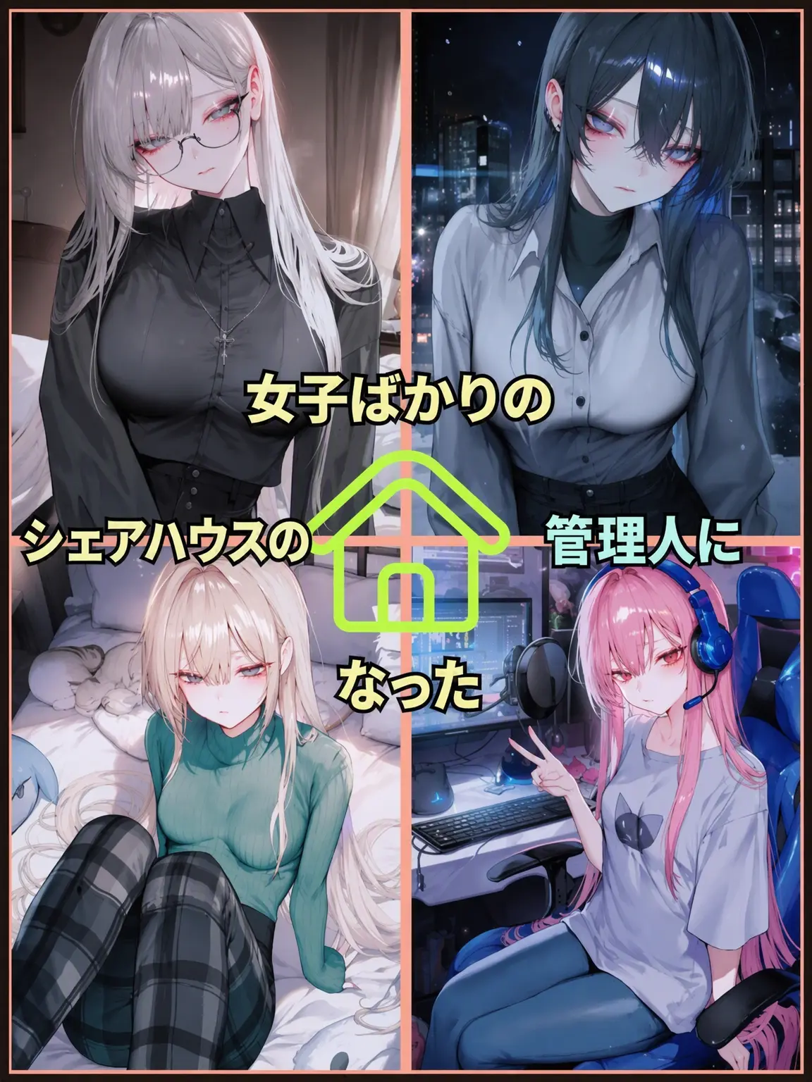ElLun의 女超シェアハウスの管理人になった。