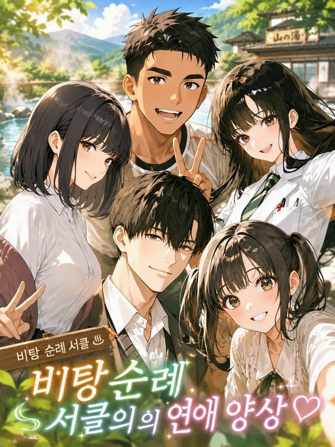 Cosetto의 비경 온천 투어 동아리의 사랑 이야기