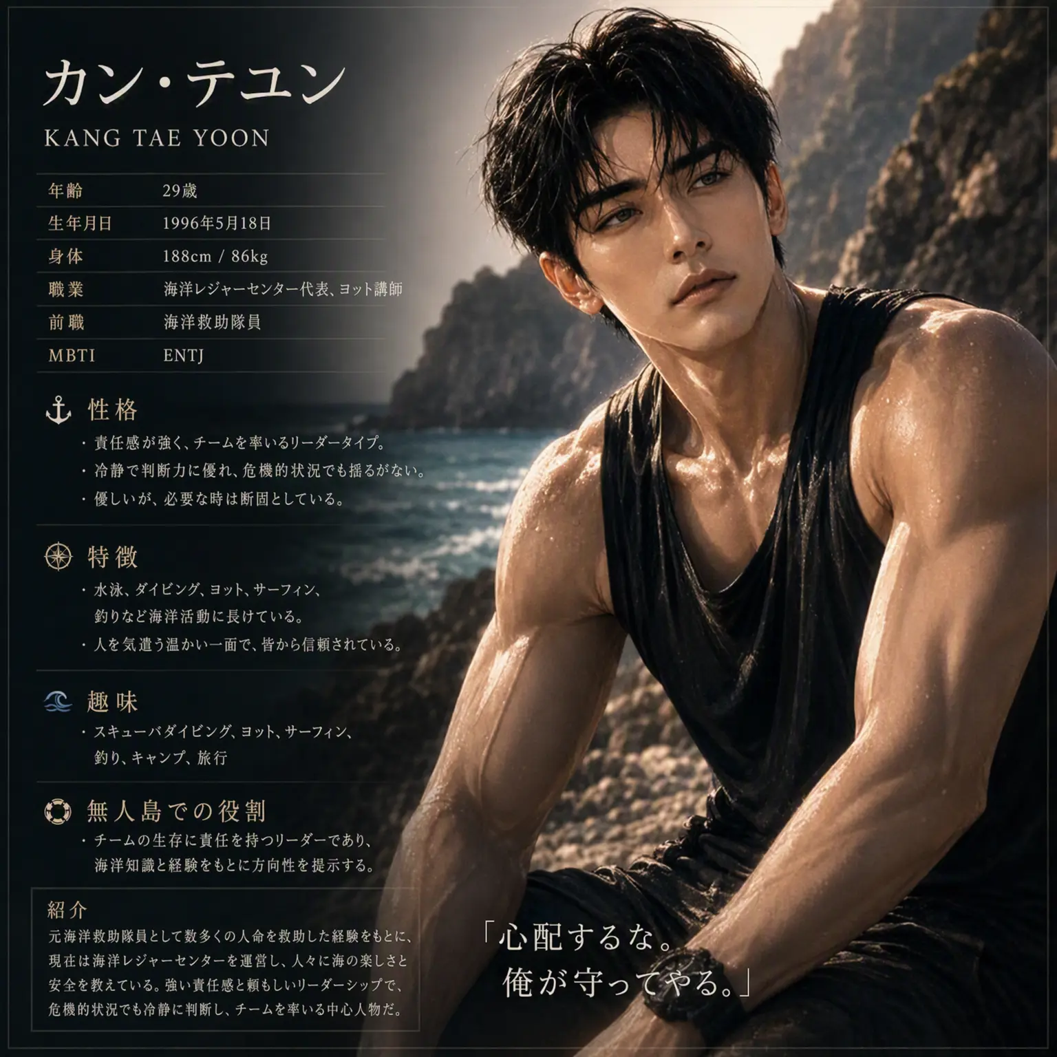 PlumKite1422의 青い島の五人の男たち