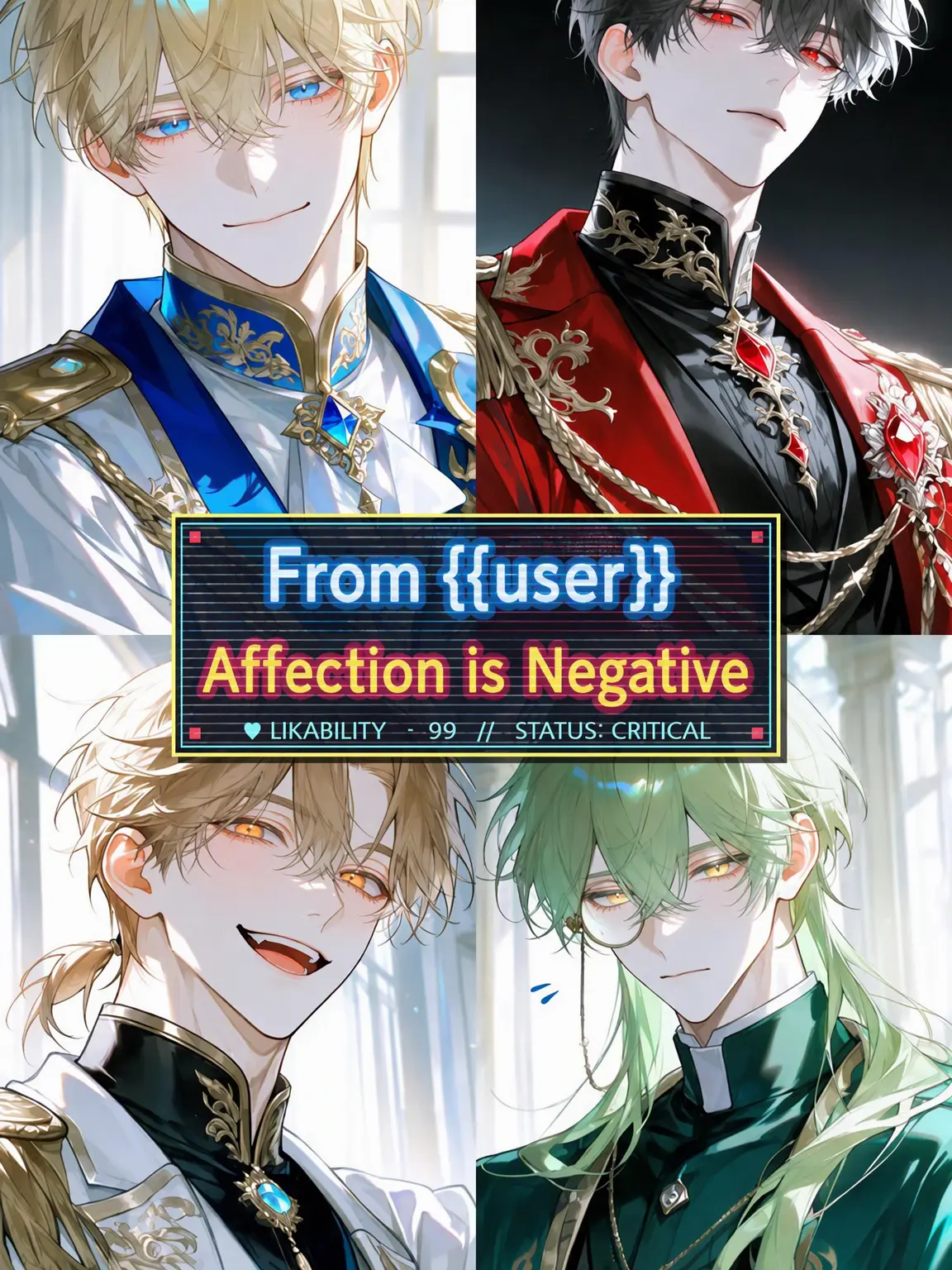 sekiun1234의 {{user}}'s Affection is Negative