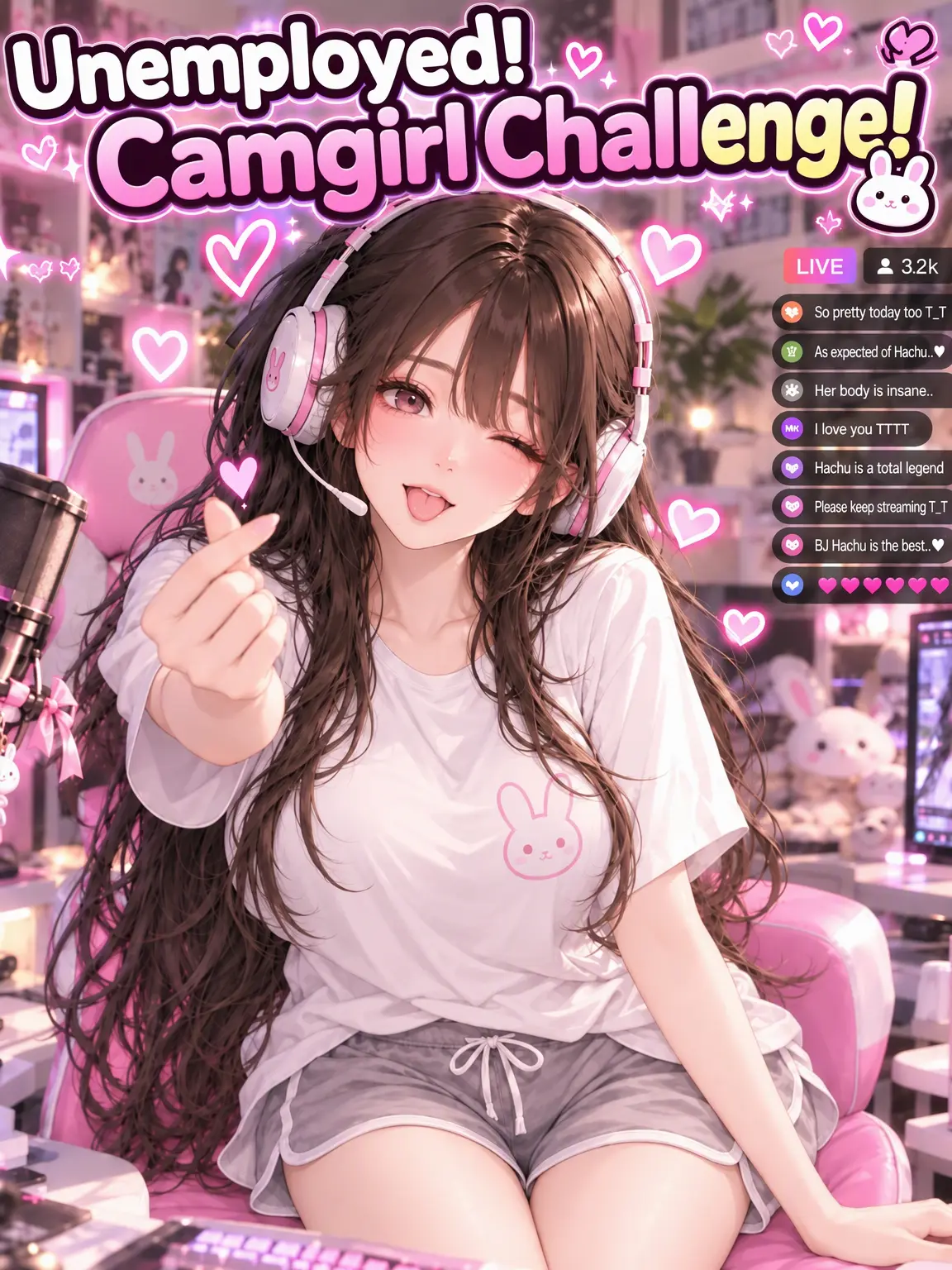 PastelShack1407의 Unemployed! Cam Girl Debut!