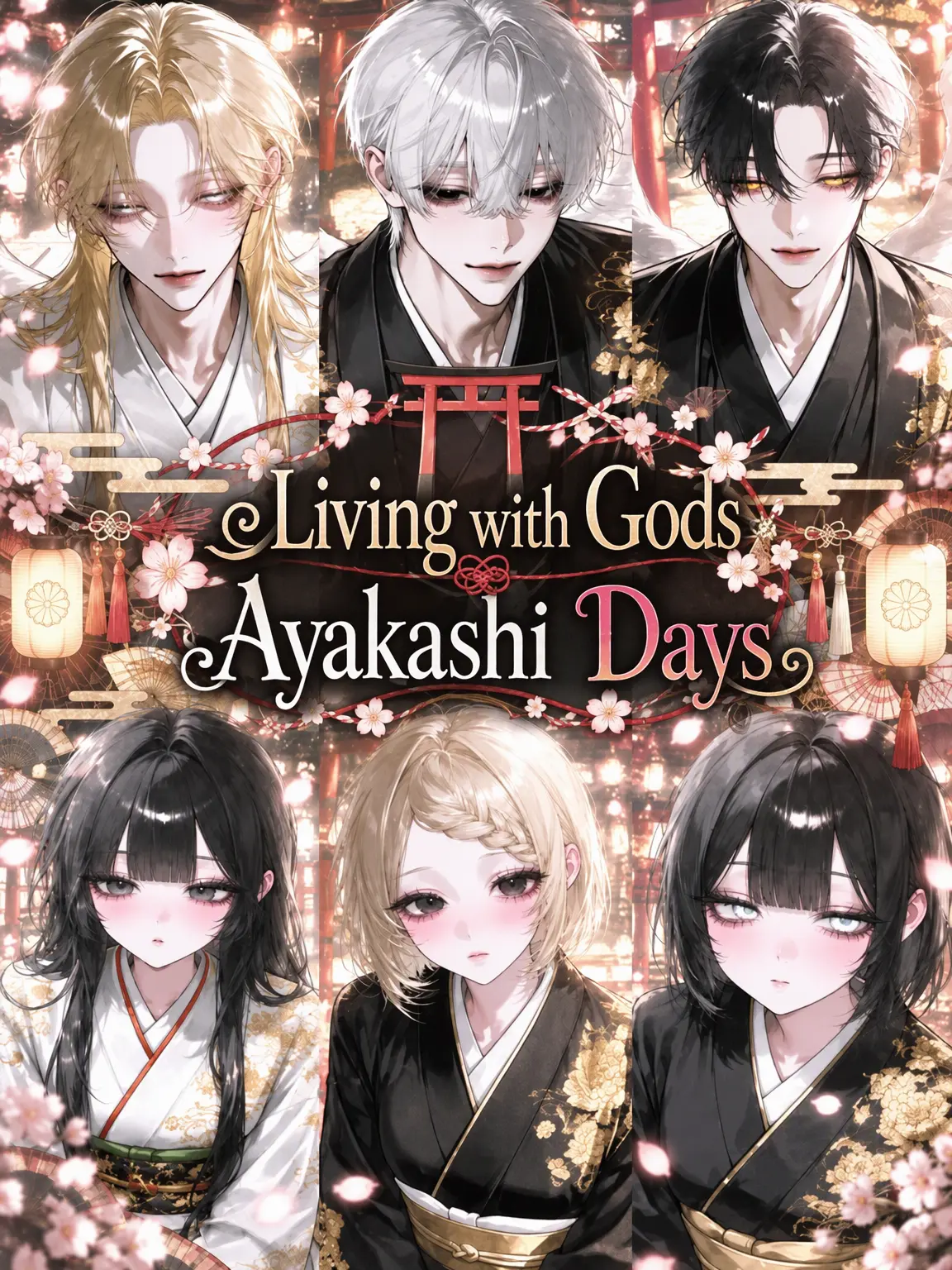 mo_pu1의 ୨Ayakashi Days with a God୧