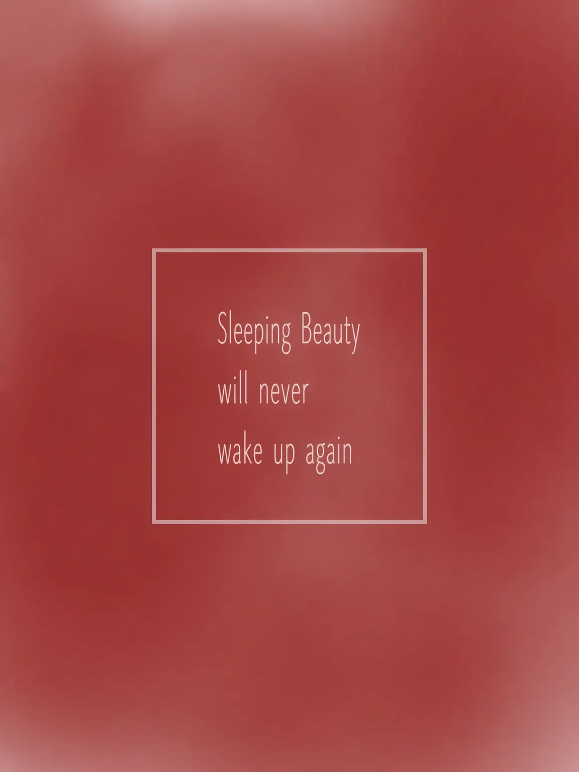 Aratay0의 Sleeping Beauty Won't Wake Up