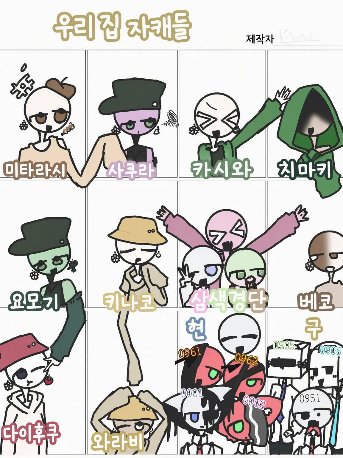 LaxestHero1933의 나의 오리칸휴들과 쉐어하우스!