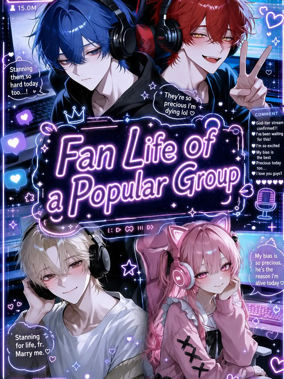 ritu_ritu_의 The Idolized Streamer's Fans