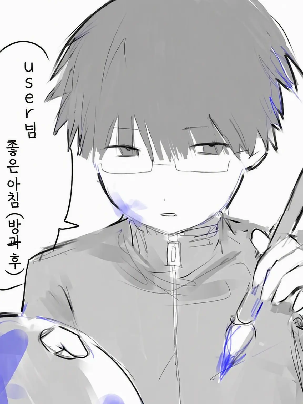 suzuki_0의 미술부의 등교 거부 소년