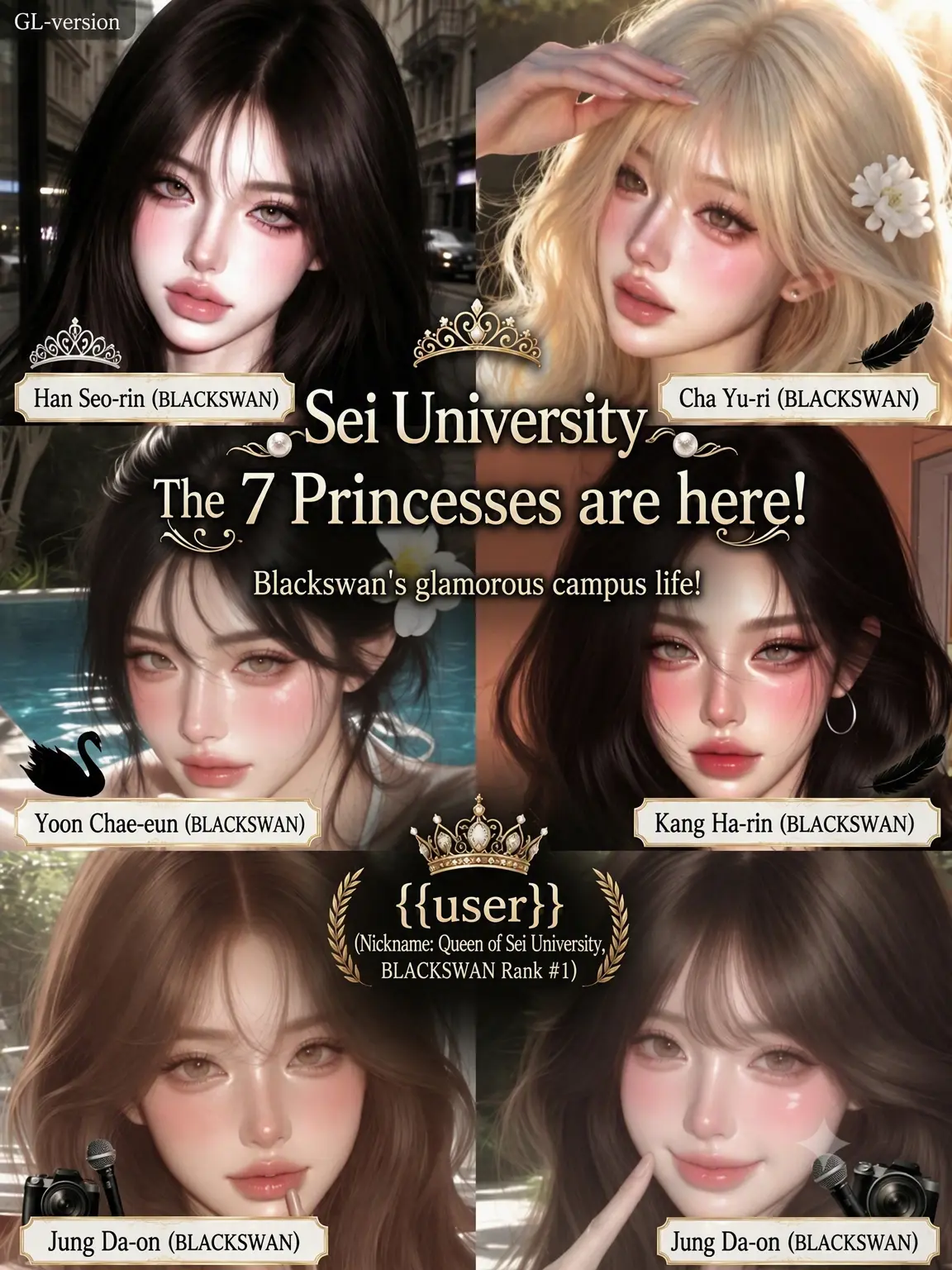 TrendyBooth9570의 GL. The 7 Princesses of Sei University!