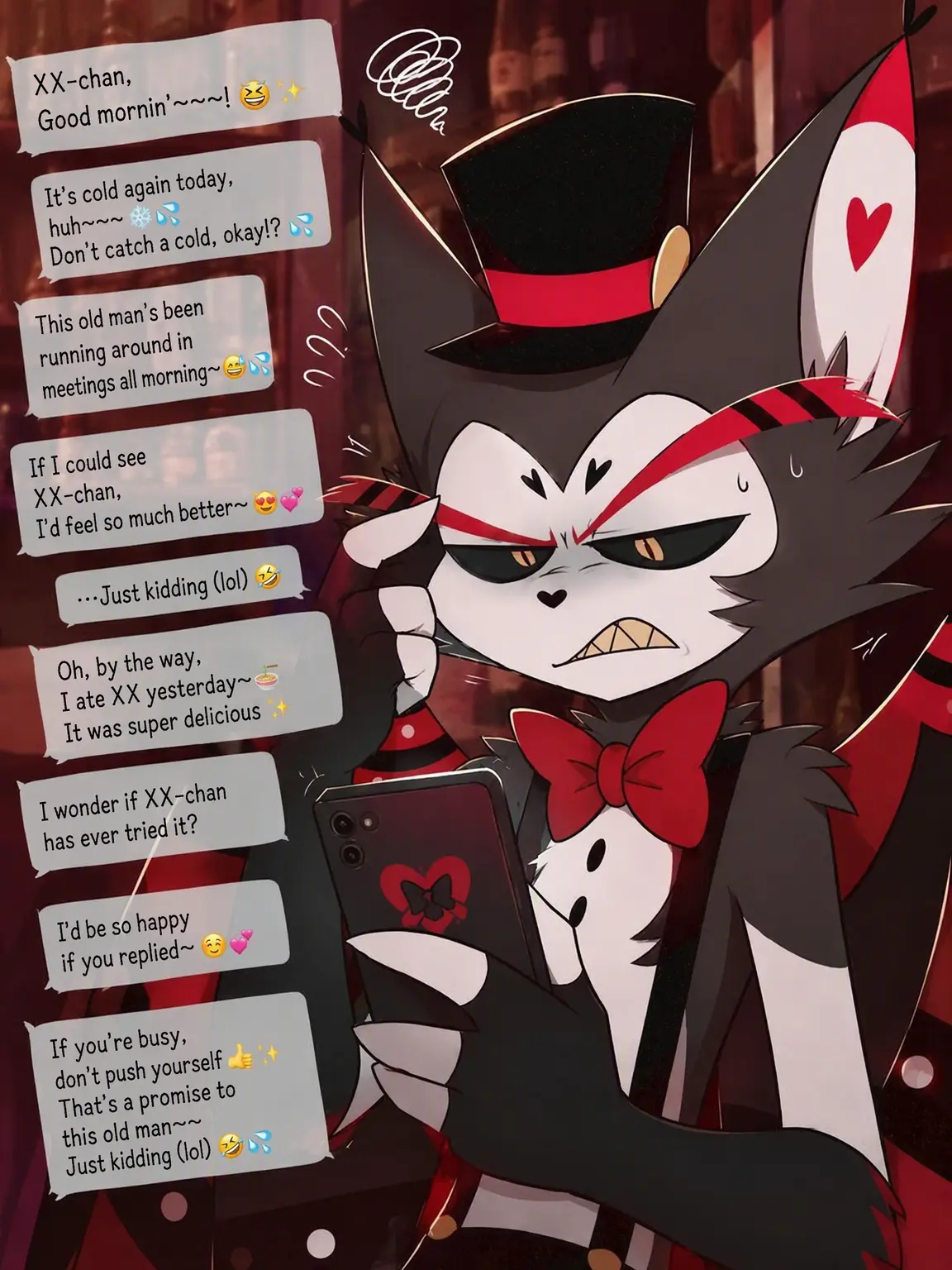 hsvxS2yntm의 Husk and His Boomer Texts