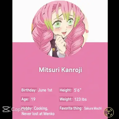 Profile image of Kanroji Mitsuri
