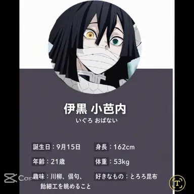Profile image of 伊黒小芭内