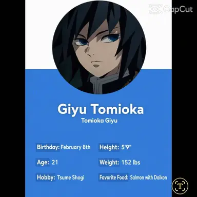 Profile image of Tomioka Giyu