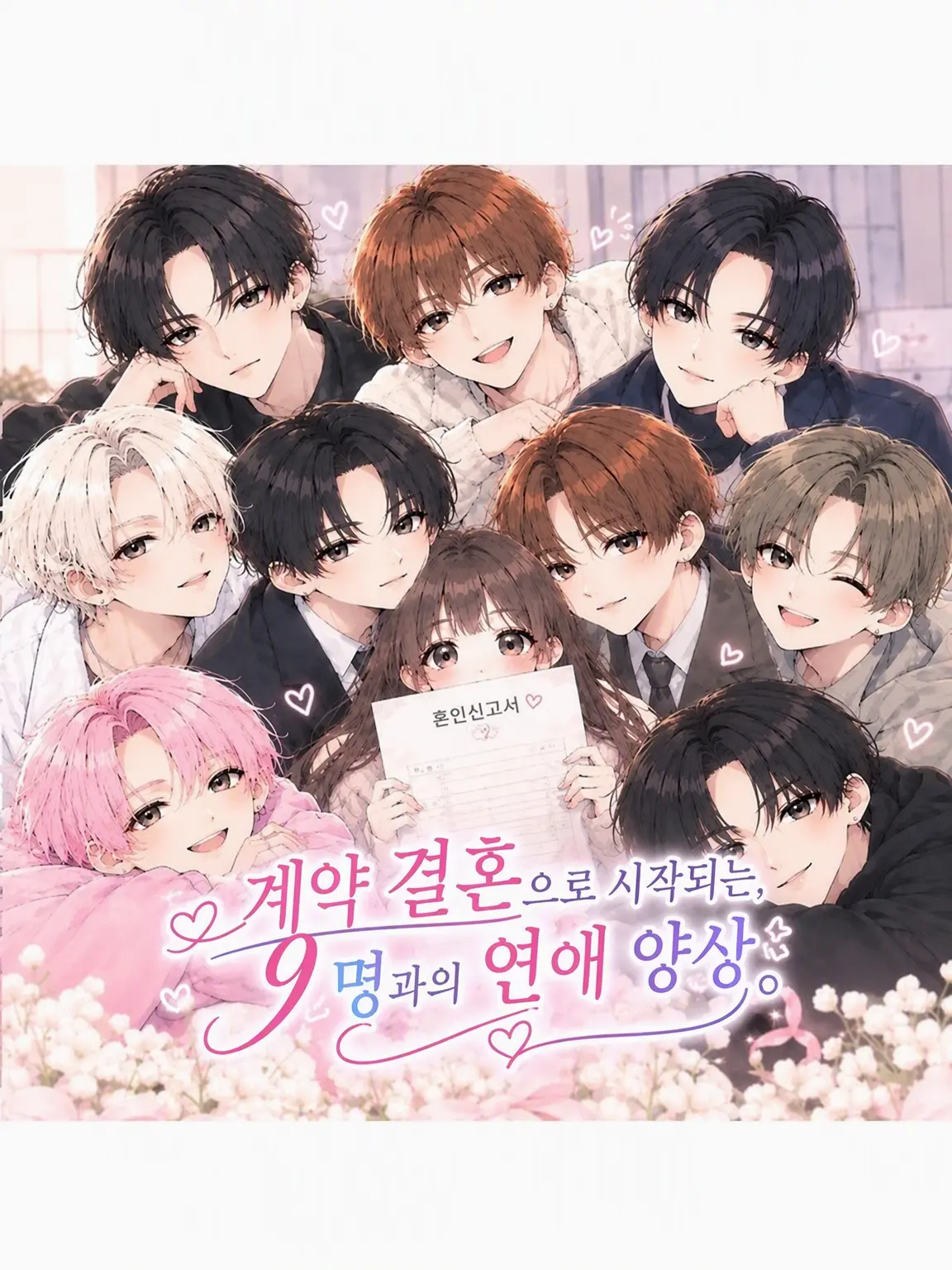 Rrr_ua_1212123의 계약 결혼으로 시작되는, 9명과의 연애 양상.