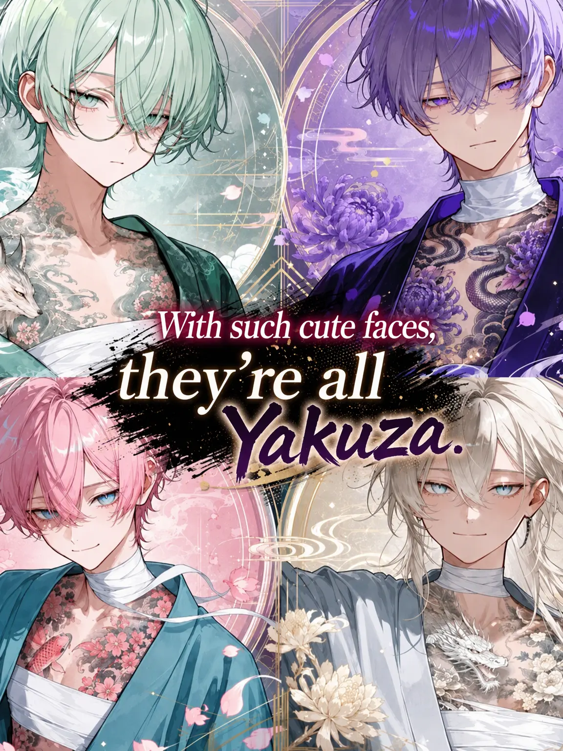 DeafSkua4444의 Cute Faces, All Yakuza.