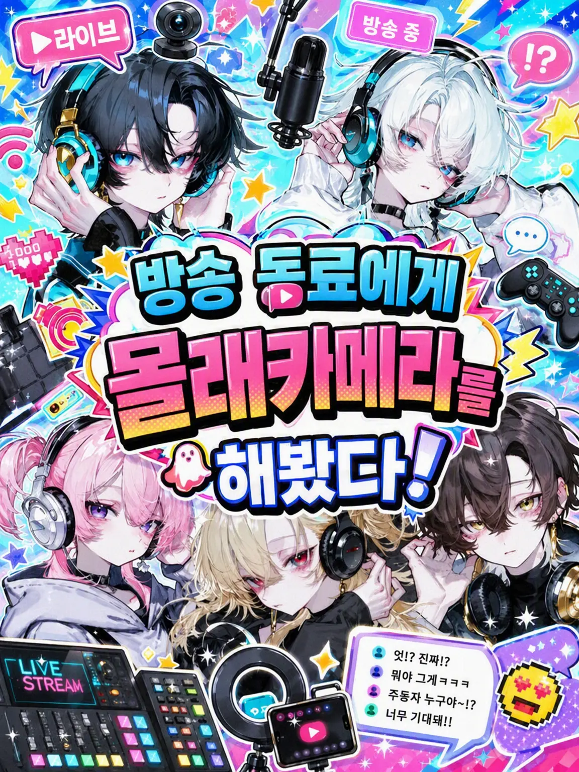 pqbd의 방송 동료에게 몰래카메라를 해봤다!