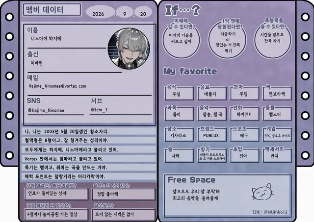 Profile image of 하지메