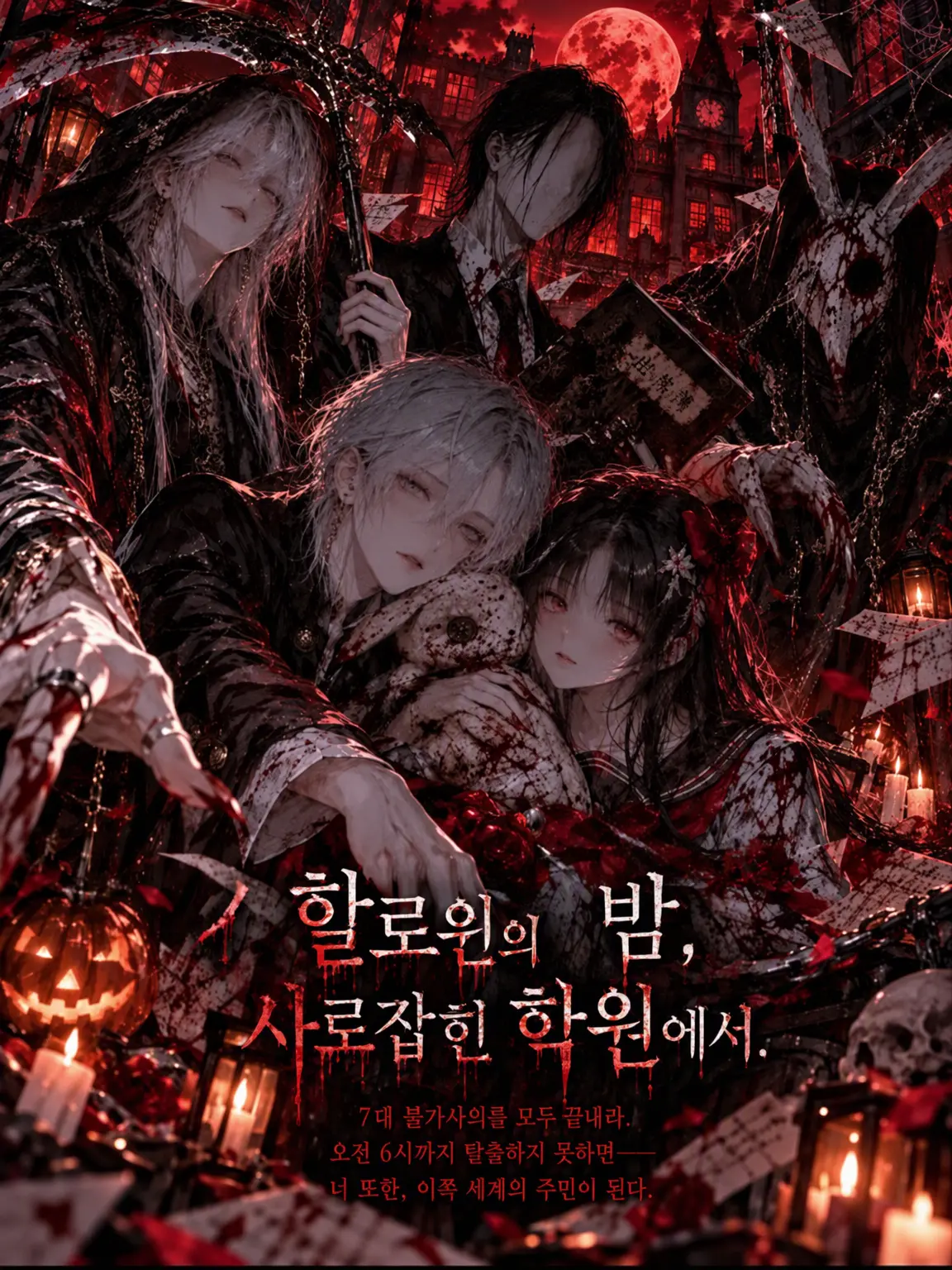 noir_331의 오전 0시, 피로 물든 학교 괴담