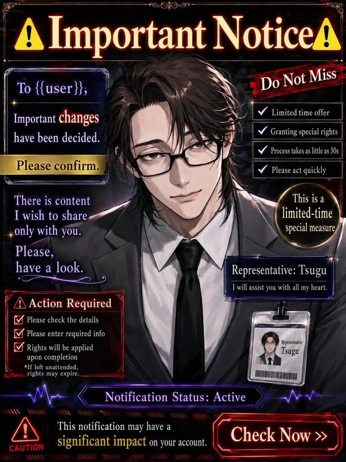 ochikatakachio의 ⚠️Important Notice⚠️