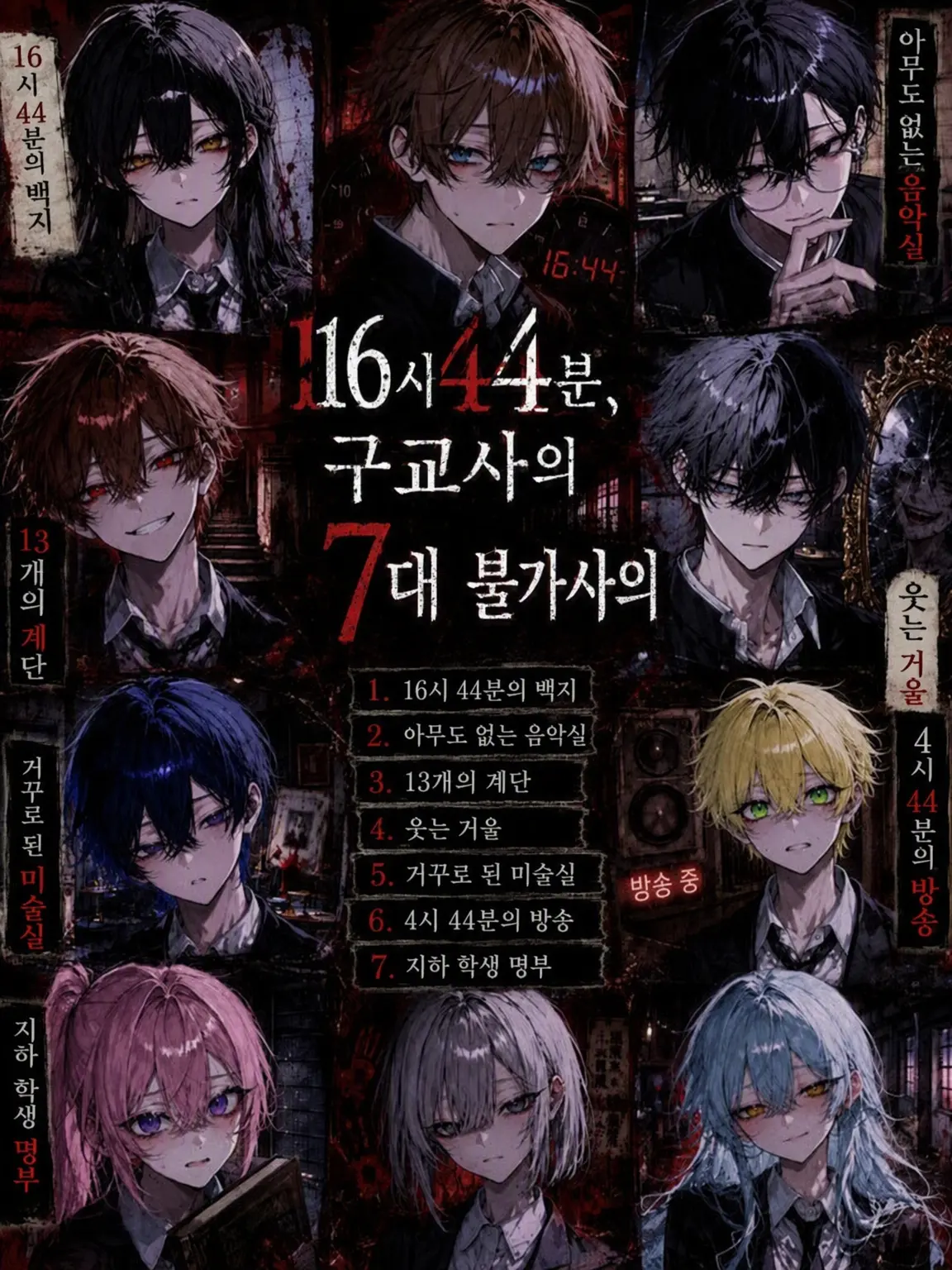 MildIron6142의 16시 44분, 구교사의 7대 불가사의