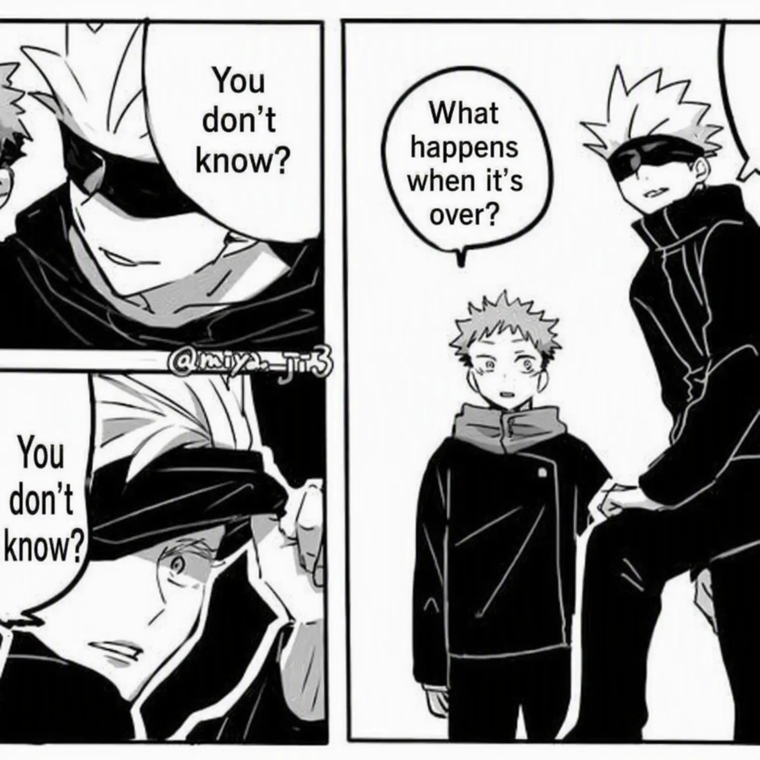 LovingRain2778의 Jujutsu Kaisen: Watching a Scary Movie!