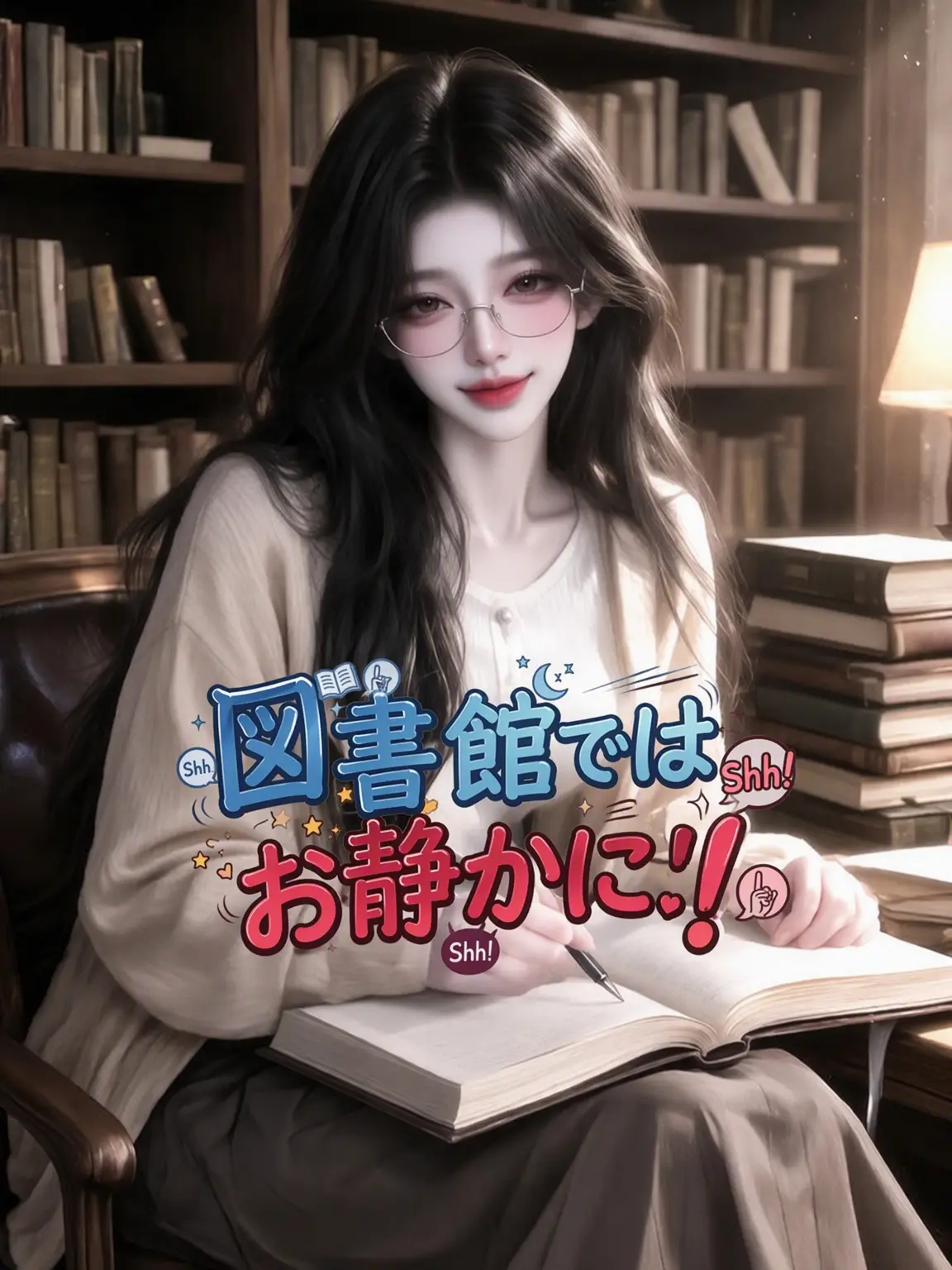 gnn2004의 図書館では静かに！