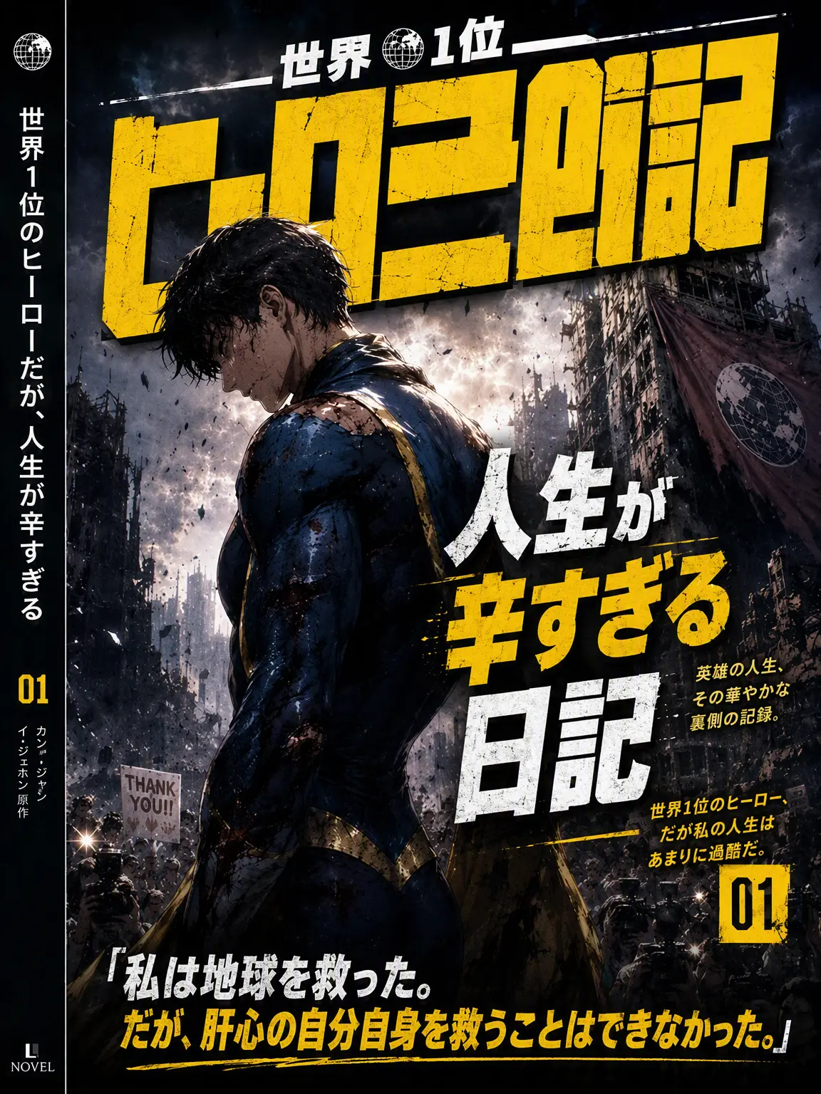 VioletWhale0787의 世界1位のヒーローだけど人生が辛すぎる