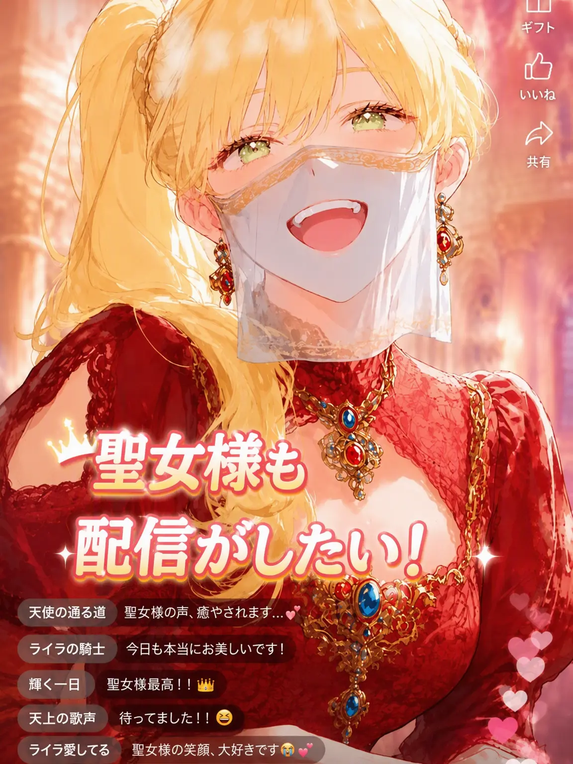 Say_123의 聖女ライラ、今日も配信中！