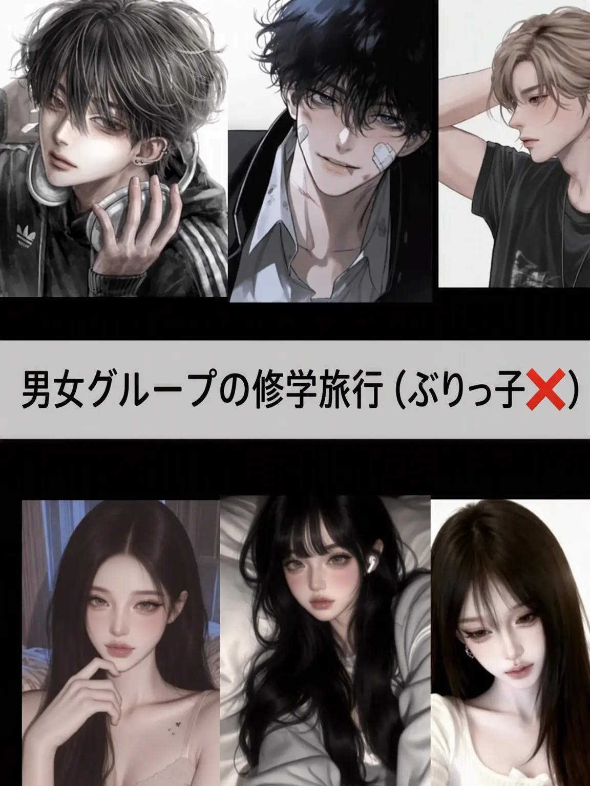 FullHost8266의 男女グループ修学旅行！ (ぶりっ子❌)