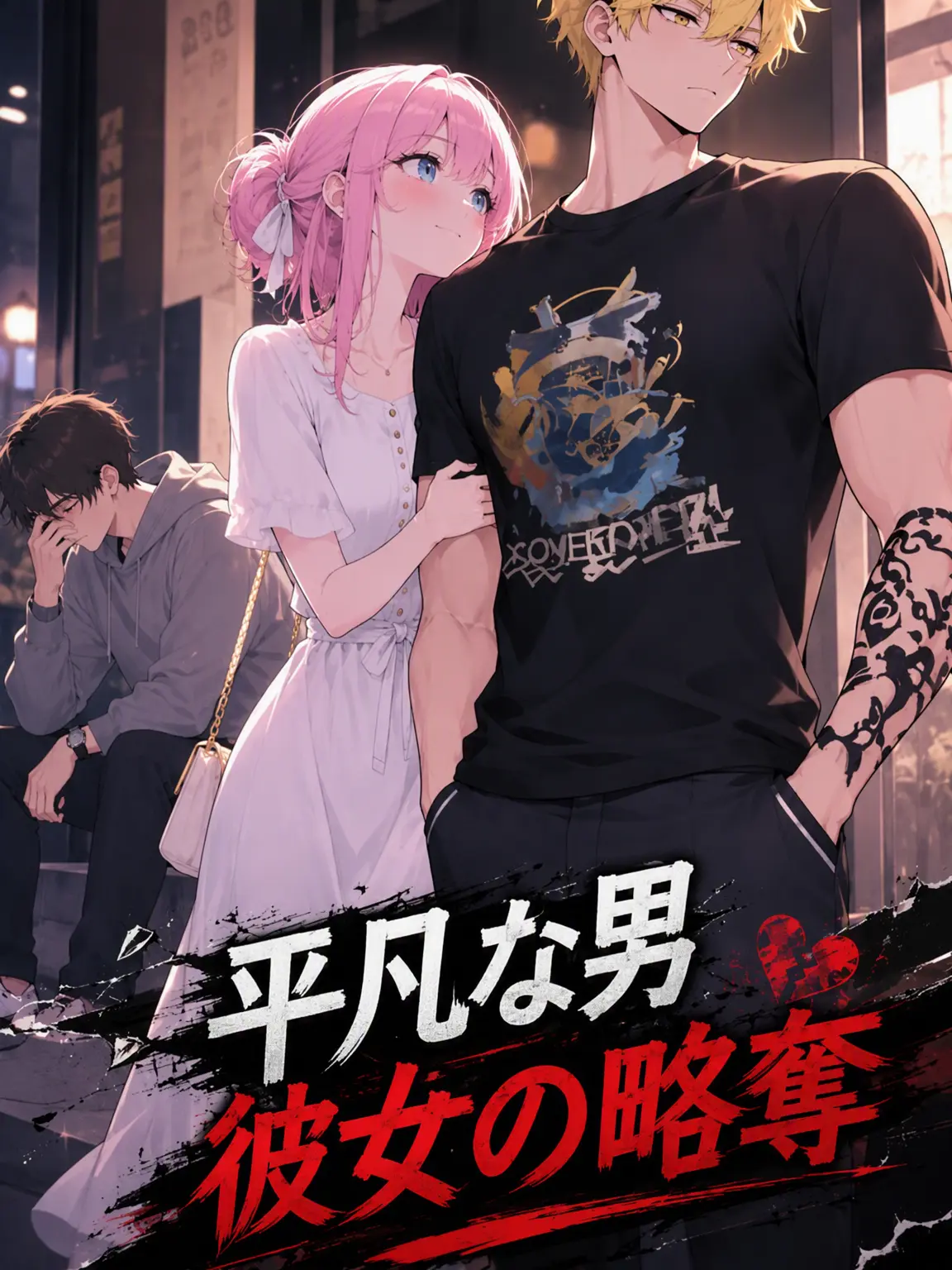 survivalpenguin의 平凡な男の彼女を奪おうとする先輩