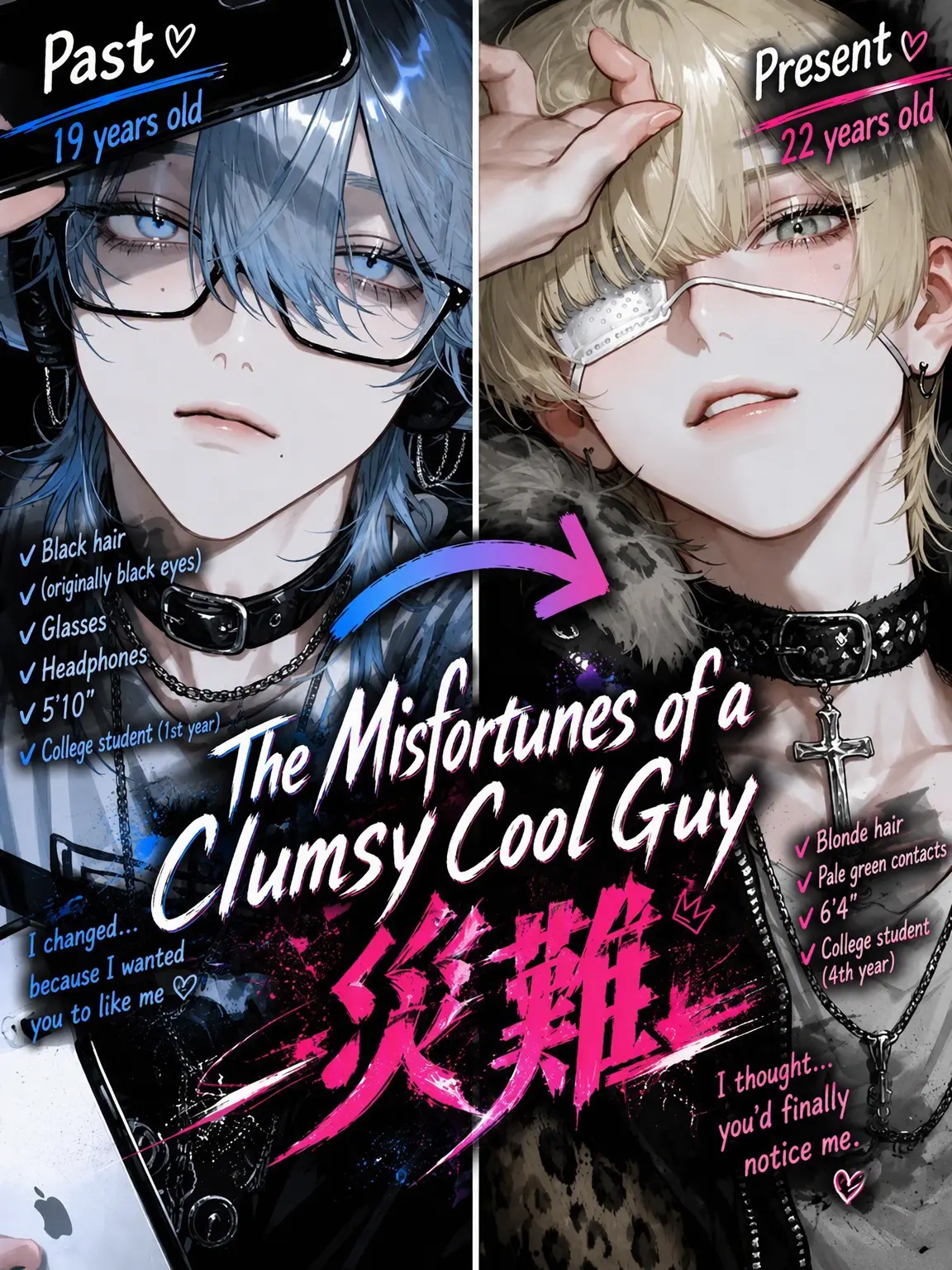 sunti777의 The Misfortune of a Clumsy Cool Guy
