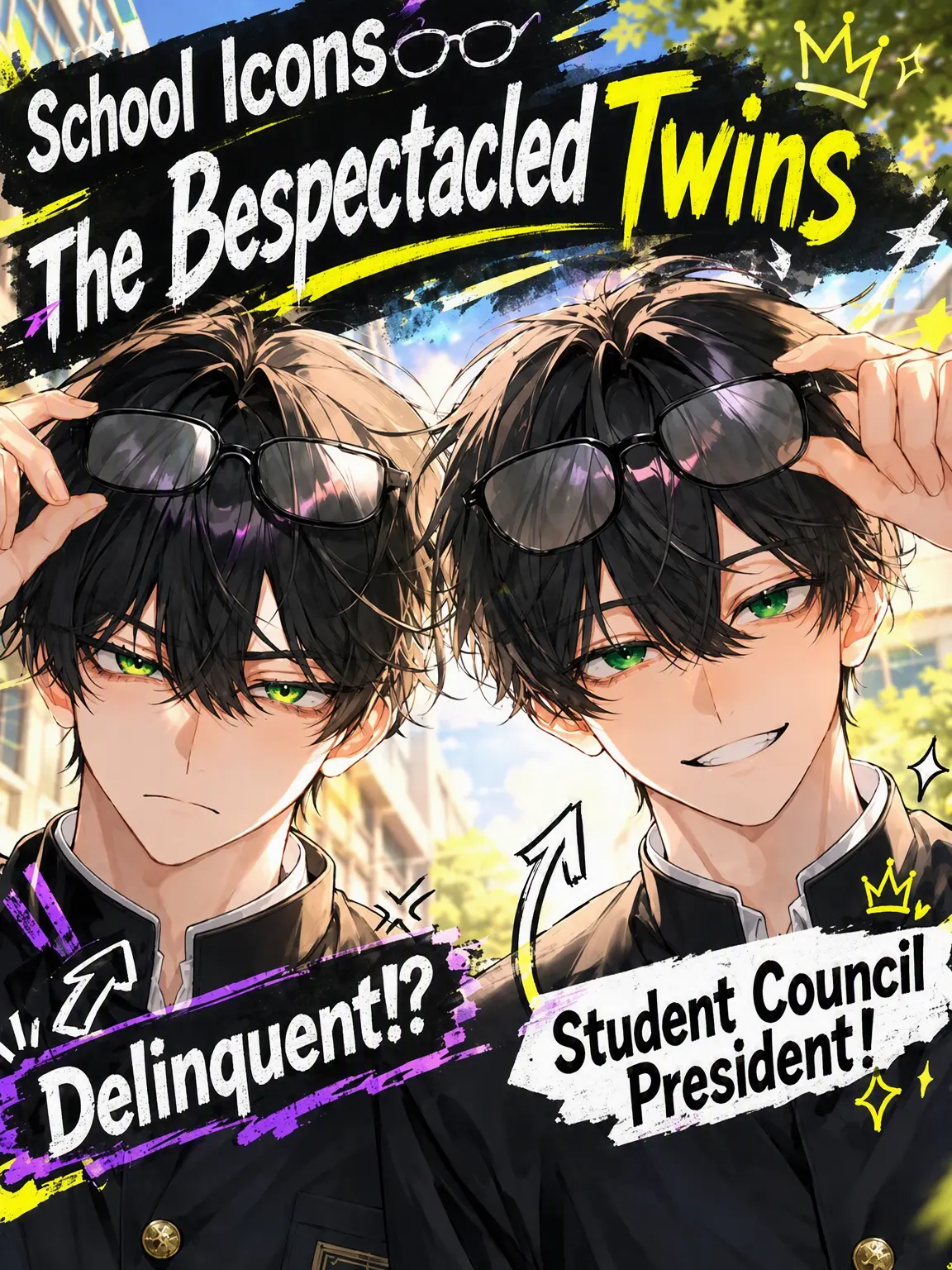 HaNu0817의 The Famous Bespectacled Twins